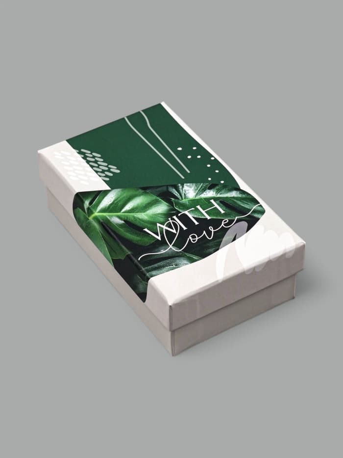 Подарочная коробка , «GREEN , 14 х 8.4 х 4.5 см