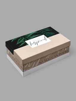 Подарочная коробка , «GREEN , 20 х 12.5 х 7.5 см