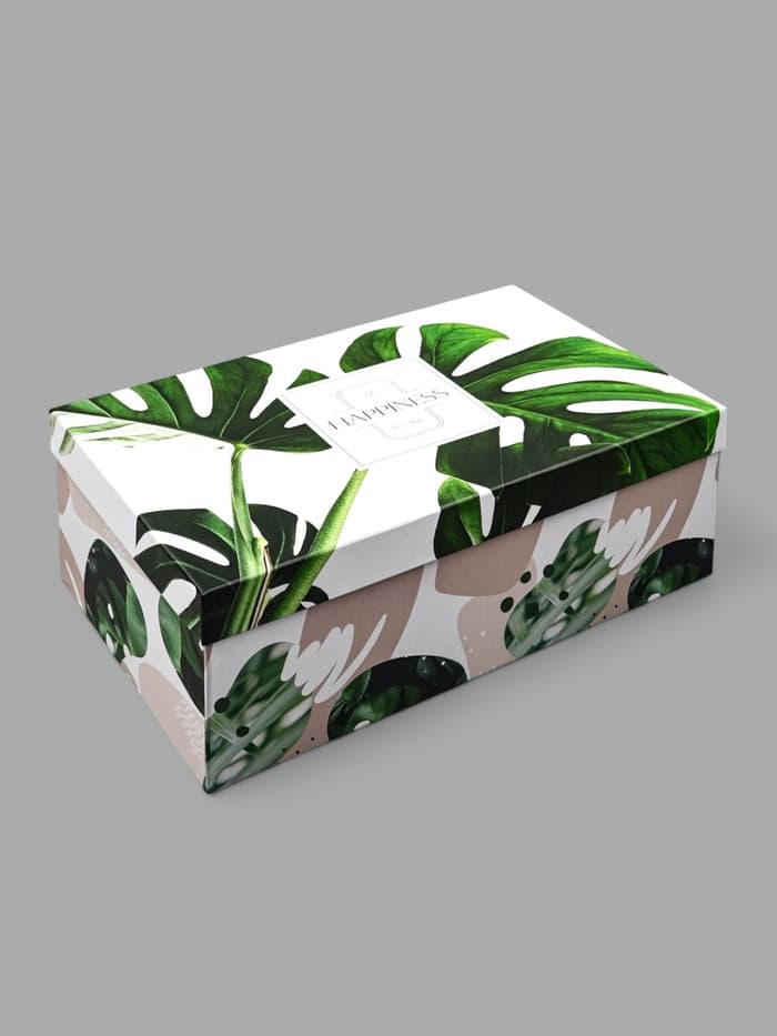 Подарочная коробка , «GREEN , 32.5 х 20 х 12.5 см