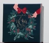 Подарочная коробка "Happy New year " 12,2 х 12,2 х 7 см