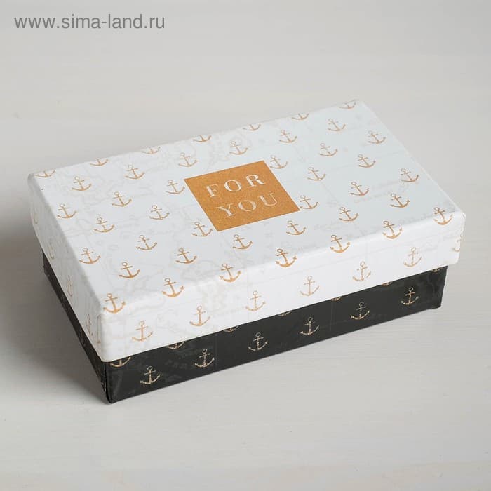 Подарочная коробка « Путешествуй», 12 × 7 × 4 см