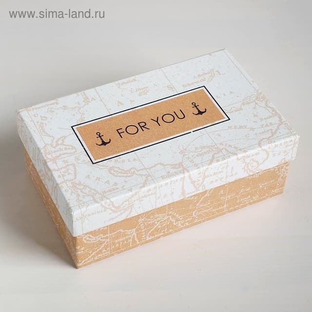 Подарочная коробка « Путешествуй», 18 x 11 x 6.5 см Подарочная коробка « Путешествуй», 18 x 11 x 6.5 см