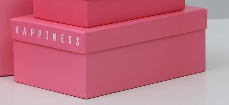 Подарочная коробка «Розовый градиент» , 20 х 12.5 х 7.5 см