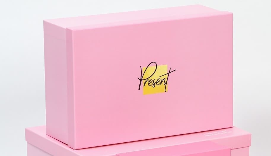 Подарочная коробка «Розовый градиент» , 42,5 х 28 х 15,5 см