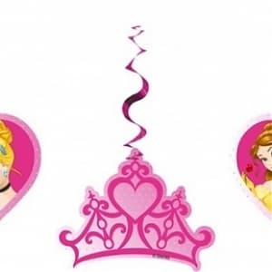 Подвесные спирали Принцессы/3шт