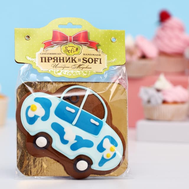 Пряник "Машинка" 80 г Пряник "Машинка" 80 г