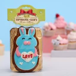 Пряник "Заяц "С любовью" 100 г