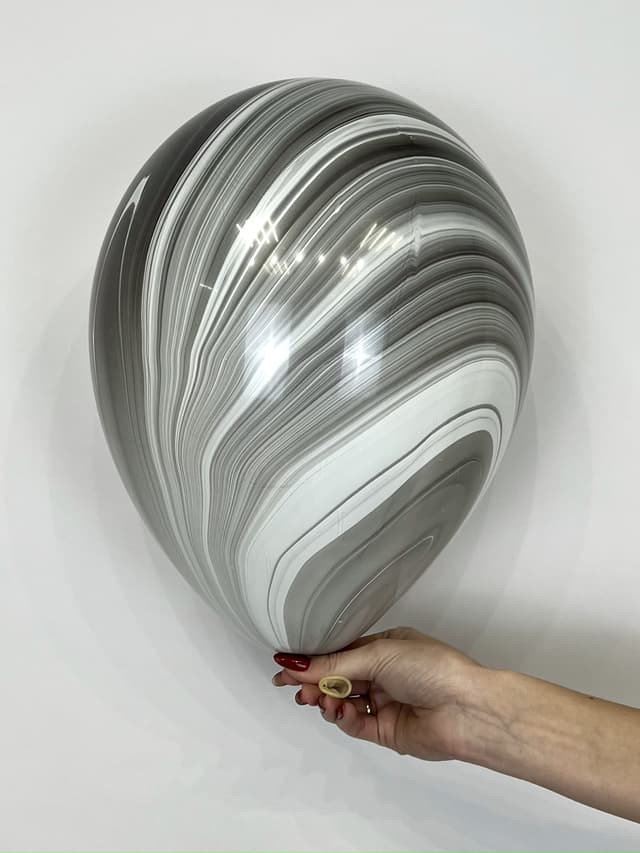 Q 11" Супер Агат Black White (Супер агат черно-белый) Q 11" Супер Агат Black White (Супер агат черно-белый)