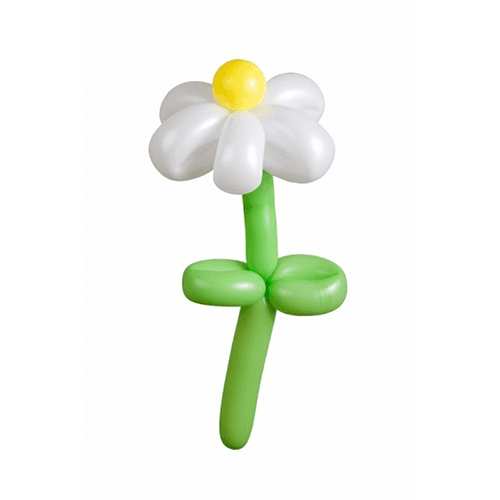 Ромашка из шаров