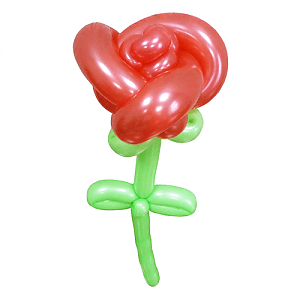 Роза из шаров