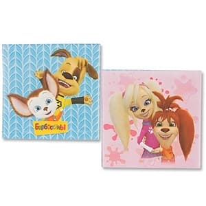 Салфетка Барбоскины 33см/12шт/