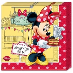 Салфетка Минни Кафе 33 см 20шт/