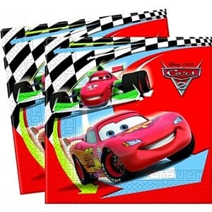 Салфетка Тачки 33см 16шт/А