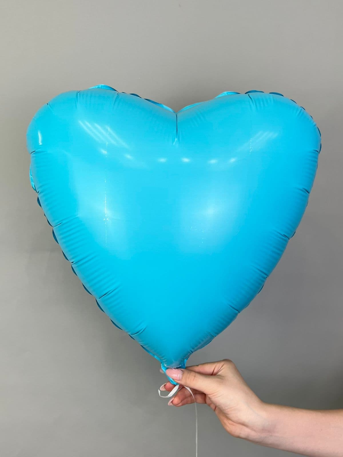 Сердца аквамарин 45 см / Agura