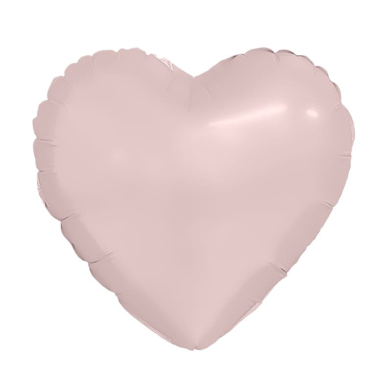 Сердца пыльная роза 20 см / Ar