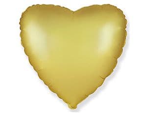 Сердца сатин 45 см золото /fm Сердца сатин 45 см золото /fm