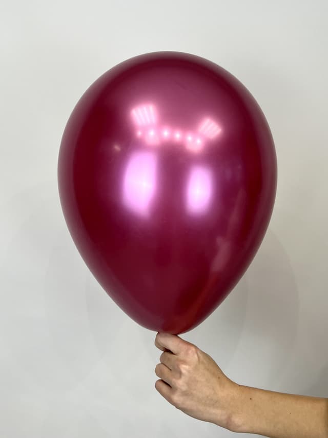 Шар (12"/30см) Хром, фуксия/сатин Шар (12"/30см) Хром, фуксия/сатин