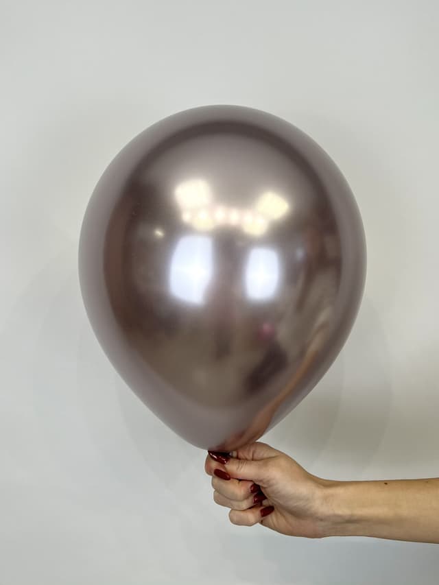 Шар (12"/30см) Хром,Сиреневый Шар (12"/30см) Хром,Сиреневый