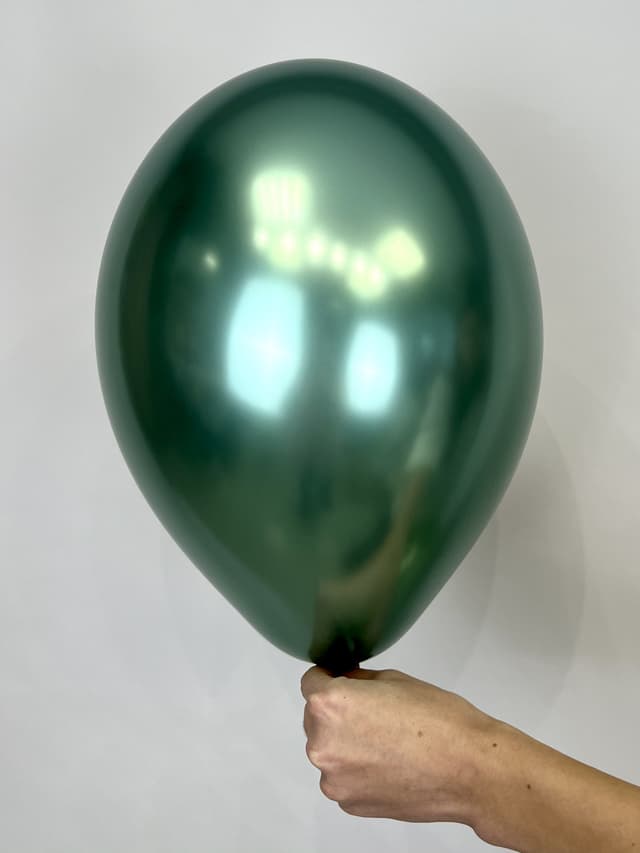 Шар (12"/30см) Хром,зеленый Шар (12"/30см) Хром,зеленый