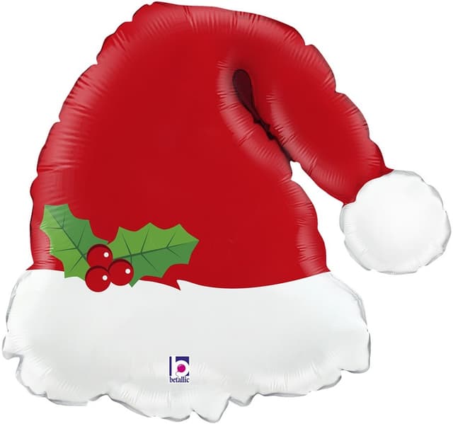 Шар (14''/36 см) Мини-фигура, Новогодний колпачок Шар (14''/36 см) Мини-фигура, Новогодний колпачок