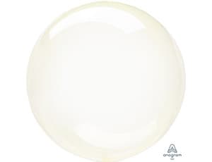 Шар (18"/45 см) Сфера 3D Deco Bubble/баблс желтый Шар (18"/45 см) Сфера 3D Deco Bubble/баблс желтый