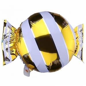 Шар (18"/46см) Фигура,Конфета,золото