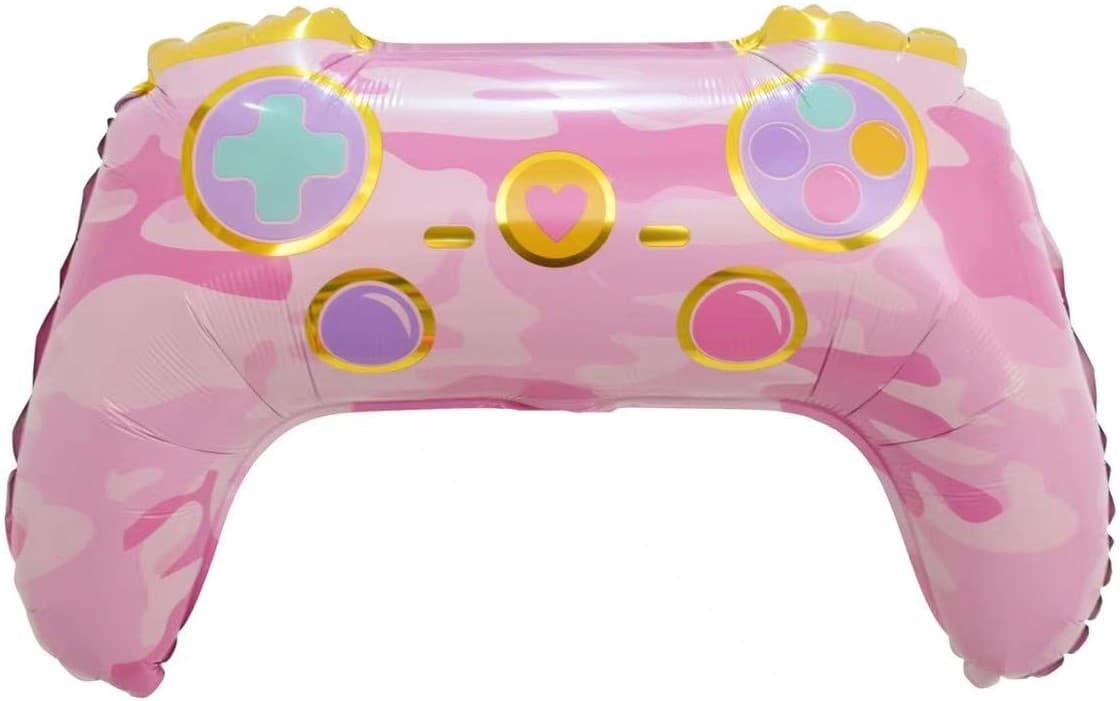 Шар (25''/64 см) Фигура, Геймпад, Розовый