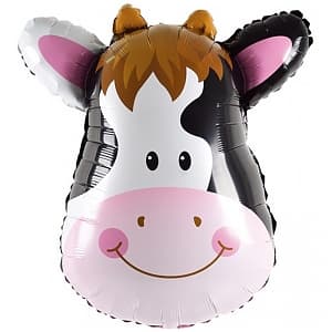 Шар (25"/64см) Фигура,Голова Коровы