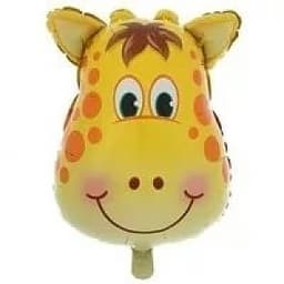 Шар (25"/64см) Фигура Голова Жирафа