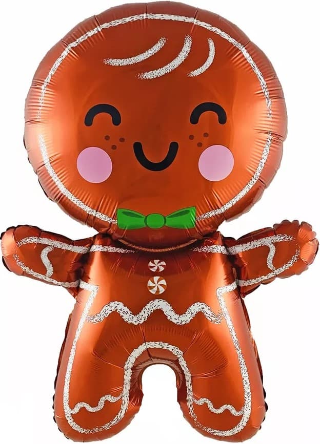 Шар (28''/71 см) Фигура, Пряничный человечек