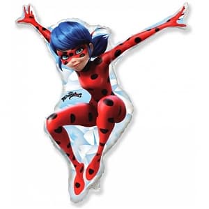 Шар 33"/84см Фигура,Леди Баг Шар 33"/84см Фигура,Леди Баг