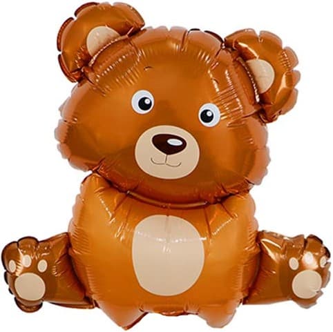 Шар (33"/84см) Фигура, Медвежонок