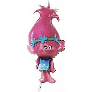 Шар (36"/91см) Фигура,Тролль Поппи Шар (36"/91см) Фигура,Тролль Поппи