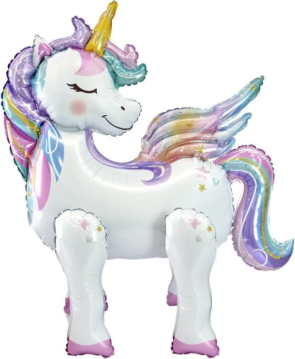 Шар 3D (32''/81 см) Фигура, Звездный единорог ВОЗДУХ! Шар 3D (32''/81 см) Фигура, Звездный единорог ВОЗДУХ!