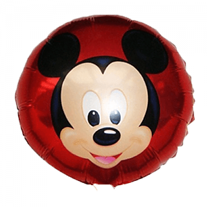 Шар фольга Микки Маус круглый красн. с гелием 45см Шар фольга Микки Маус круглый красн. с гелием 45см