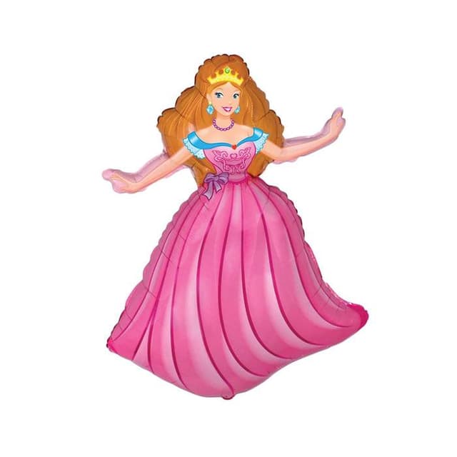 Шар фольга Принцесса на палочке Шар фольга Принцесса на палочке