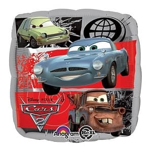 Шар фольга Тачки 2 с гелием 45см