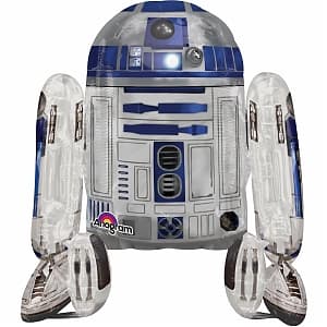 Шар фольга Звездные войны R2D2 с гелием 60 см