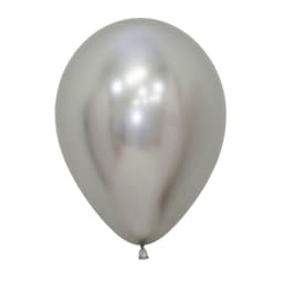 Шар хром серебро 5"