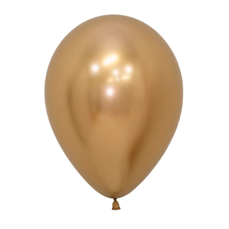 Шар хром золото 5"