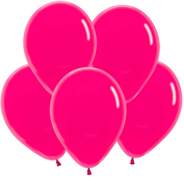 Шар кристалл фуксия 30 см (для даблстафф)