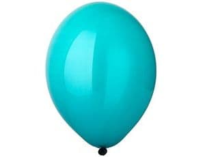 Шар кристалл Тиффани (бирюзовый) / teal 30 см (для даблстафф)