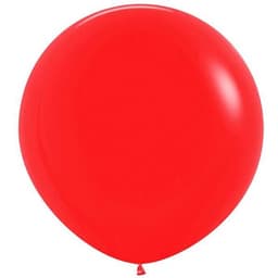 Шар Пастель Красный 24" / 60 см
