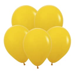 Шар пастель медовый желтый 30 см