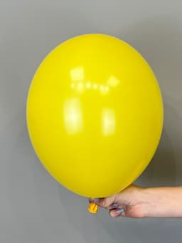 Шар пастель темно-желтый 30 см