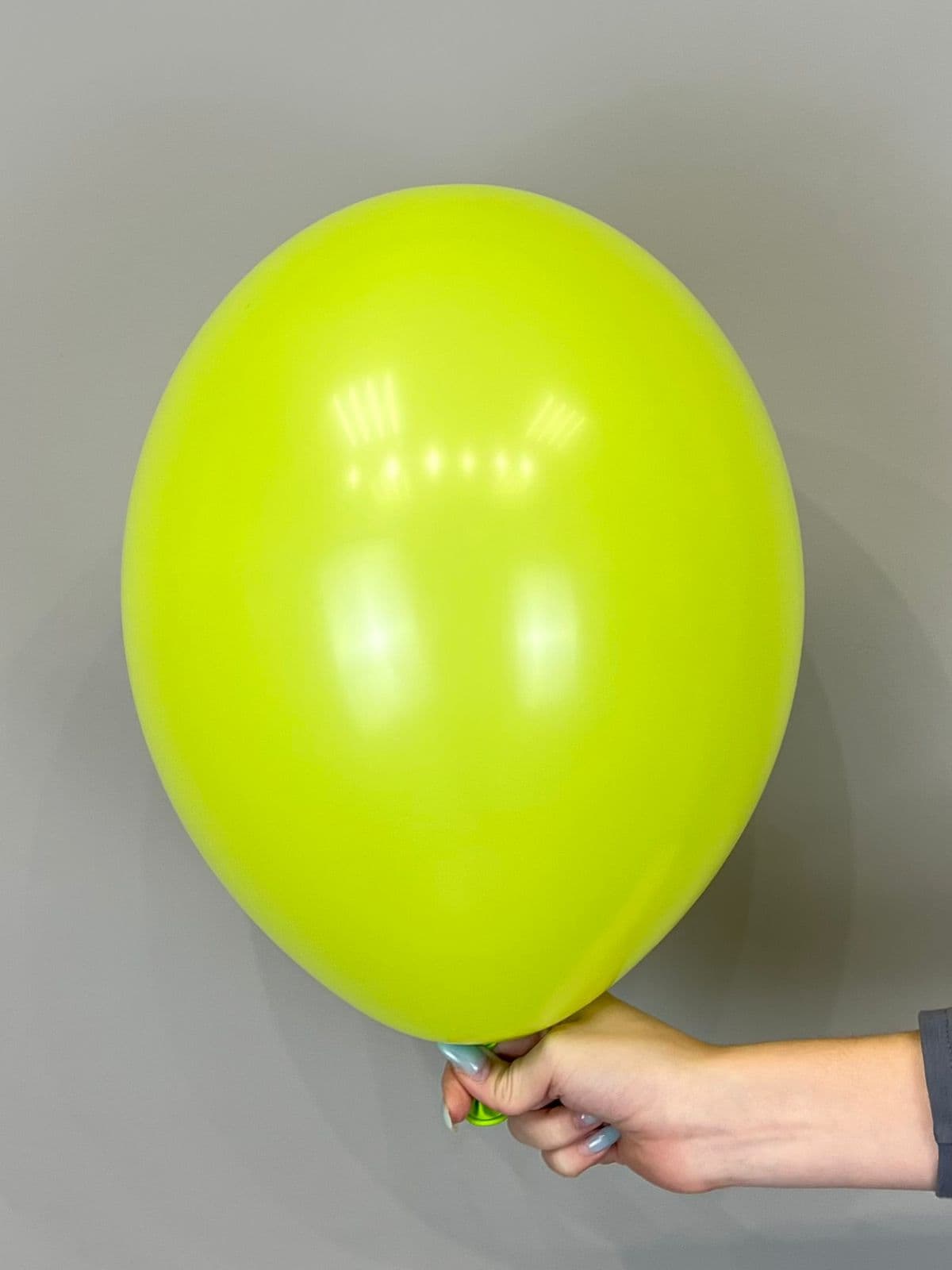 Шар пастель зеленое яблоко 30 см