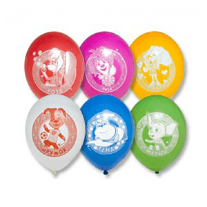 Шар с рис 12" Барбоскины Шар с рис 12" Барбоскины