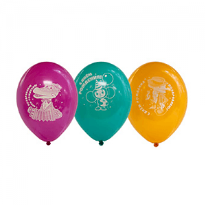 Шар с рис 12" ДР Чебурашка