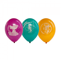 Шар с рис 12" ДР Чебурашка