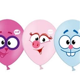 Шар с рис 14" Смешарики Улыбки